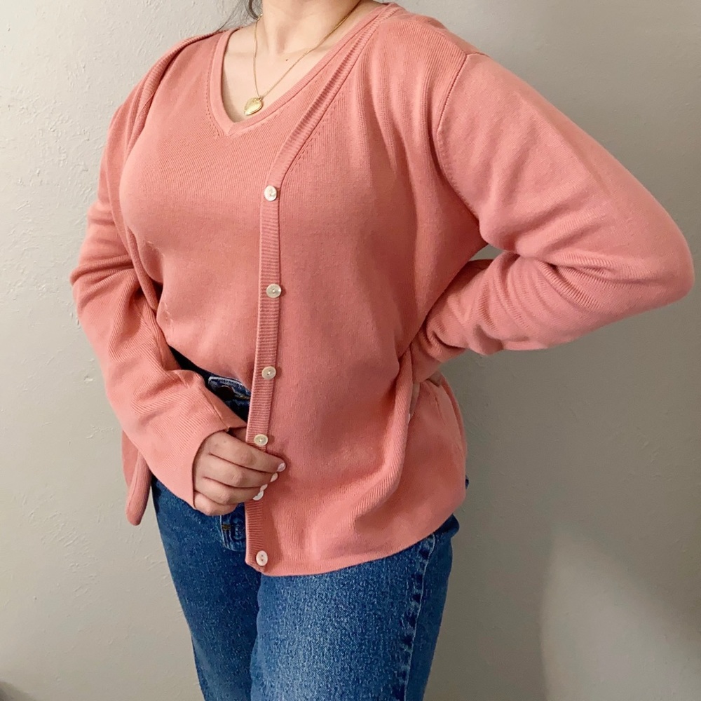 Vintage Cardigan + Tank Set